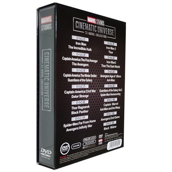 Marvel Studios Cinematic Universe 13 Disc, 24 Movie Collection** Box Set* - Picture 2 of 2